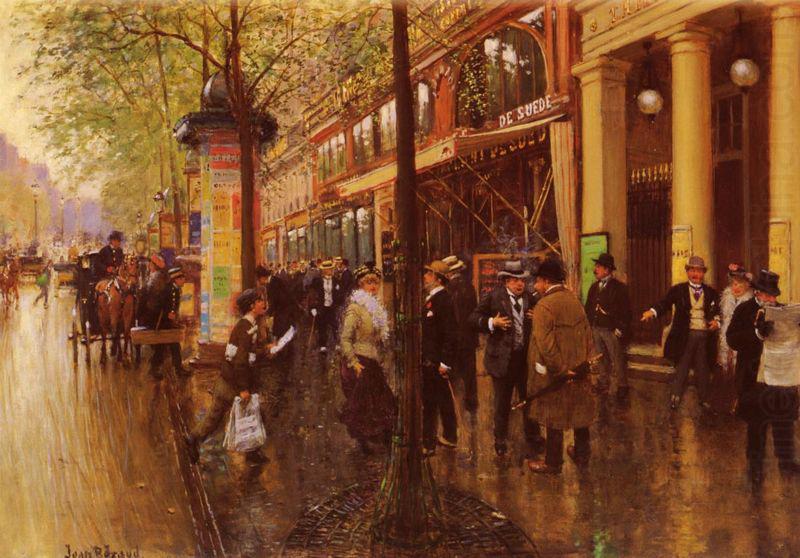 Les Grands Boulevards Le Theatre Des Varietes, Jean Beraud